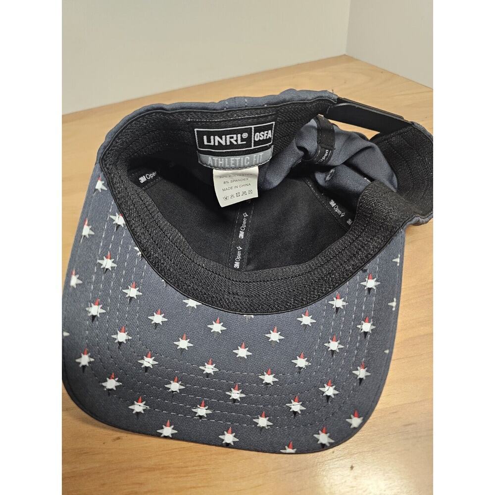 UNRL 3M Open Athletic Fit Hat Gray Logo - Picture 6 of 6